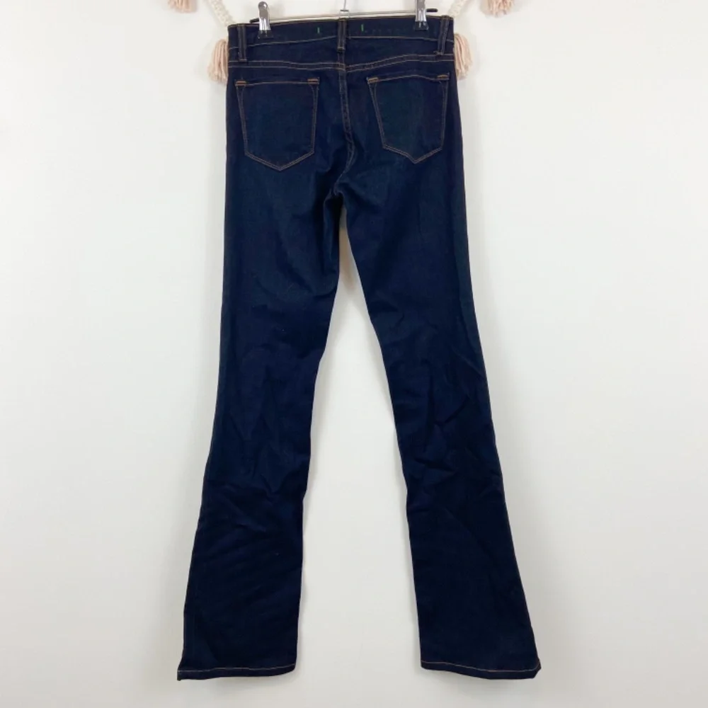 J Brand Dark Wash Slim Boot Flare Jeans Sz 26 - Picture 2 of 10